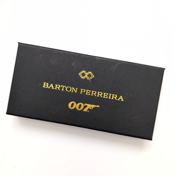 Barton Perreira 007 James Bond Bullet Keychain Gold Tone Luxury Gift - Picture 4 of 8